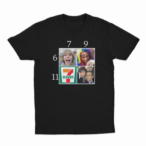 67 69 711 911 T-SHIRT