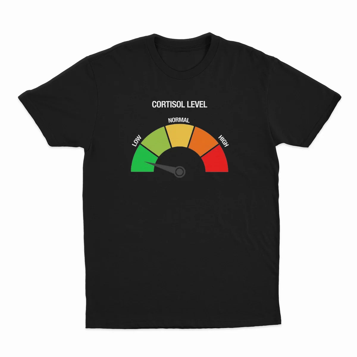 CORTISOL LEVEL LOW T-SHIRT