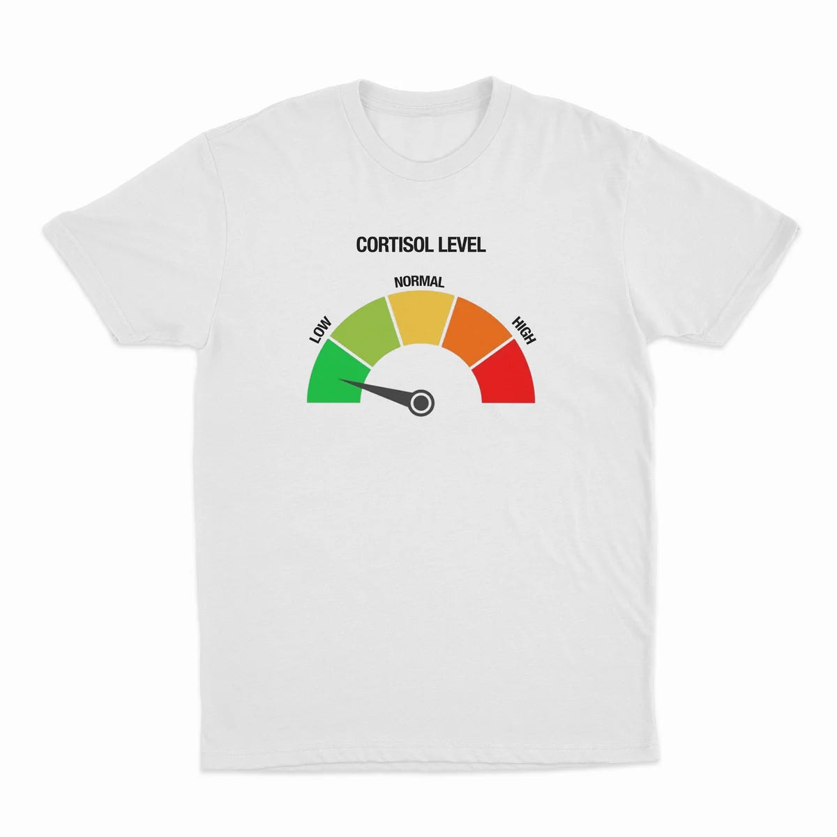 CORTISOL LEVEL LOW T-SHIRT