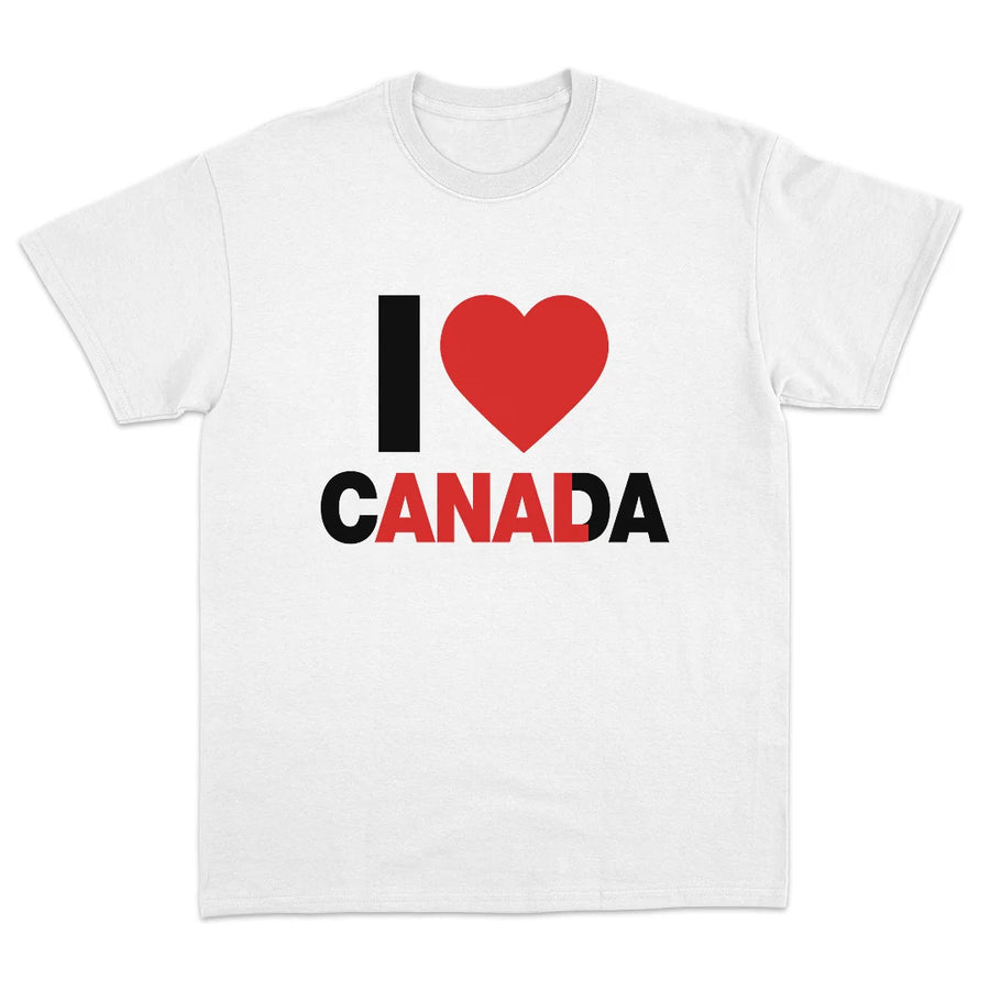 I LOVE CANADA T-SHIRT