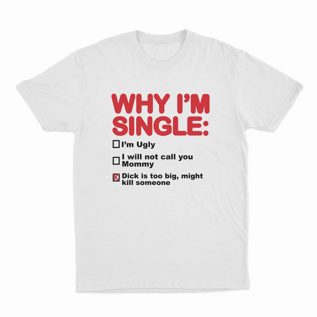 WHY I'M SINGLE T-SHIRT